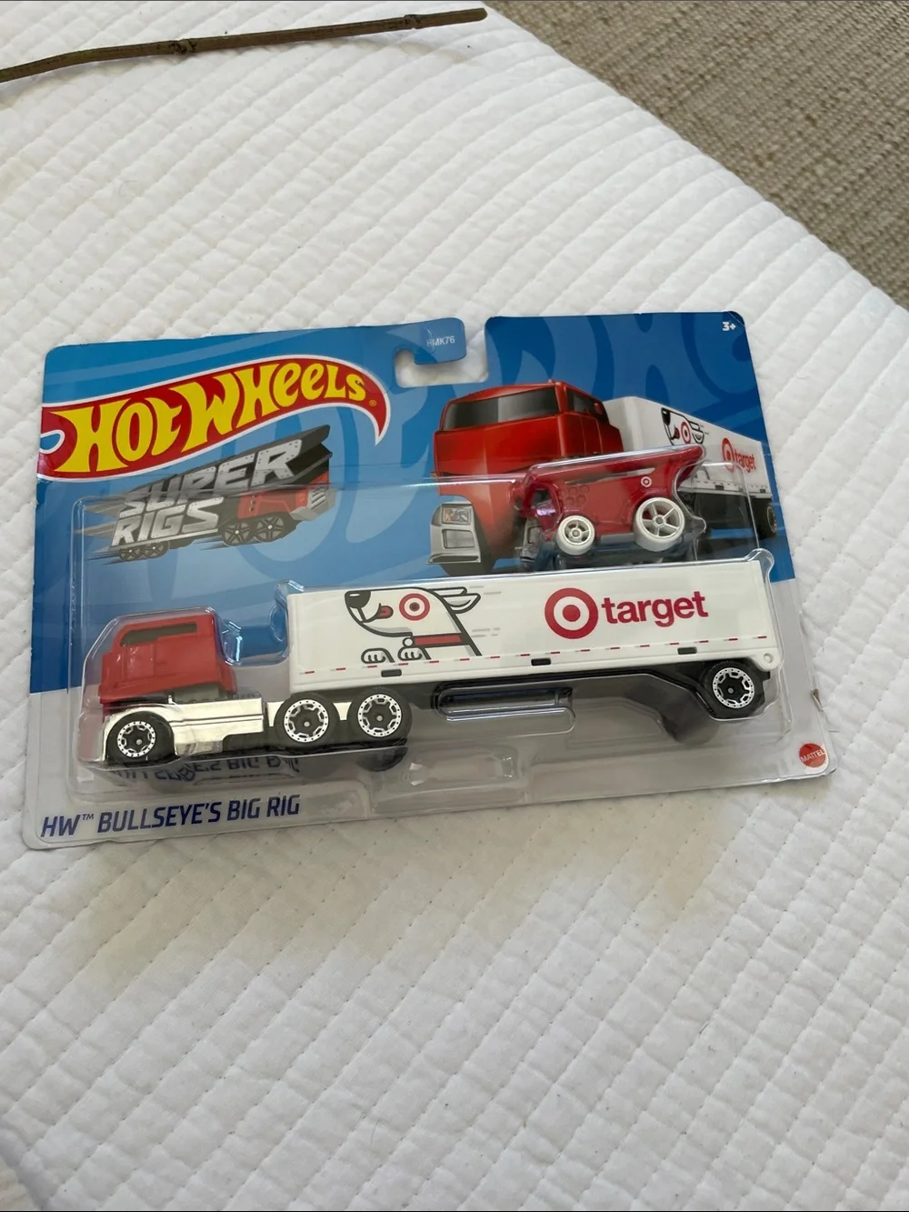 Target Bullseye's Big Rig Truck and Trailer - Red & White